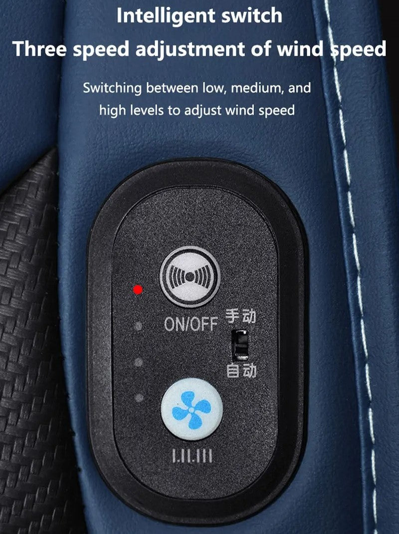Breezium™ – Cooling & Massage Car Seat Cushion
